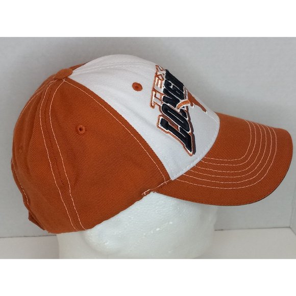 Texas Longhorns Orange Top Of The World NCAA Football Sports Fan Adjustable Hat - Picture 2 of 7